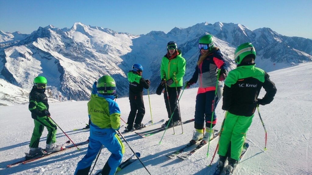Skiopening der Utzinger-Gruppe auf dem Hintertuxer Gletscher